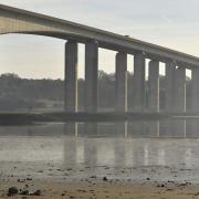 The bridge over the river Orwell will not close Picture: SU ANDERSON