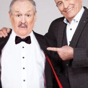 Cannon and Ball appear in The Dressing Room Picture: PAUL COLTAS