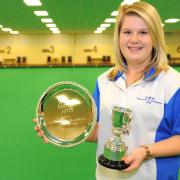 Suffolk's Katherine Rednall with her second Champion of Champions title