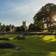 The ruins of the Abbey of St Edmunds, which celebrates its 1000th anniversary in 2020  Picture: TOM SOPER