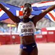 Great Britain's Dina Asher-Smith made history with her 200m win at the World Championships in Doha. Picture: PA SPORT