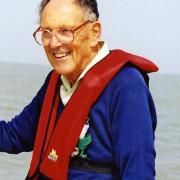 John Potter grew up by the River Deben, and loved sailing and being on the water  Picture: POTTER FAMILY ARCHIVE