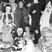 Halloween party at Orford  in November 1972