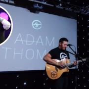 Adam Thomas is hoping to follow in fellow musician Ed Sheeran's footsteps, and has planned his biggest show yet in Ipswich.