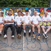 Local charity Skate Suffolk teamed up with Suffolk clothing brand HOAX to organise '20 Years of Stoke'
