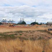 Work has started on the former HMS Ganges site at Shotley Gate - now called Barrelman\'s Point.
