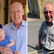 Chas Richardson was an honorary Suffolk boy, who spent many happy years working at the East Anglian Daily Times and the Evening Star. Pictured left with his son, Gary, and grandson, Cameron.