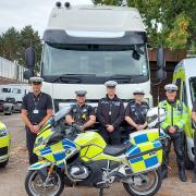 Seven drivers have been arrested after a week-long police operation in Suffolk