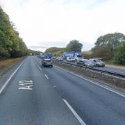 The crash happened on the A12 at Copdock, near Ipswich