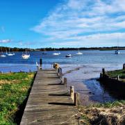 The River Deben at Waldringfield, east of Ipswich