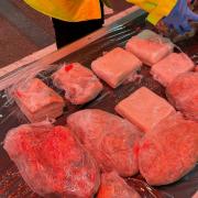 A tonne of illegal pork that was smuggled into the Port of Felixstowe has been seized