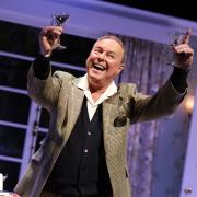 Actor Robert Daws delighted audiences with his star turn as P. G. Wodehouse at the New Wolsey Theatre in Ipswich. Pamela Raith Photography