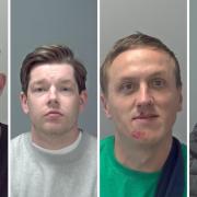 The faces of some of the people jailed in Suffolk this week