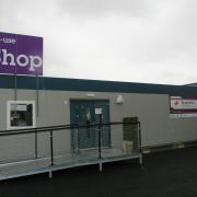 The Re-use Shop at Foxhall Recycling Centre near Ipswich