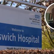 Ipswich resident Buzz Rodwell (inset) has thanked Ipswich hospital for saving his life.