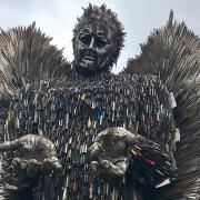 The Knife Angel was due to visit Ipswich in August but now won't due to not having a suitable location