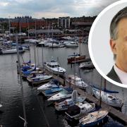 Paul West (inset) has backed a bid for city status for Ipswich