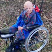 Five-year-old Damian Waller Gray has had his leg amputated and has undergone multiple operations and chemotherapy since being diagnosed with cancer in September