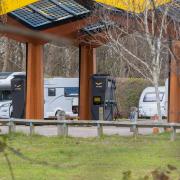 Travellers in Martlesham Park and Ride