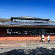 The competition pool at Crown Pools has been closed until further notice after a large water leak
