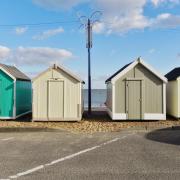 New beach huts at Felixstowe seafront are available to buy