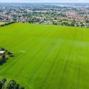 Barratt Developments and Hopkins Homes hope to build a new 600-home development on land off Humber Doucy Lane.
