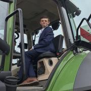 An Ipswich special needs student who is 'mad about tractors' had the shock of his life when a local farmer turned up outside his house to give him a lift to prom.