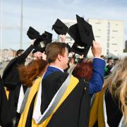 Graduation Day at the University of Suffolk