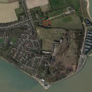 The council has refused plans for six new homes to be built in Shotley.