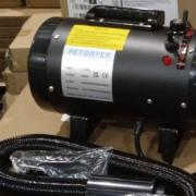The unsafe pet hair dryers were seized at the Port of Felixstowe