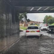 Drivers have complained about constant flooding in Sproughton Road in Ipswich