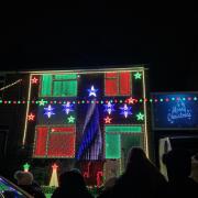The Aleksic Christmas Lights have returned for its 10th year in Ipswich