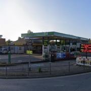 The BP garage in Norwich Road, Ipswich
