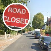 Park Road is closed for urgent repairs