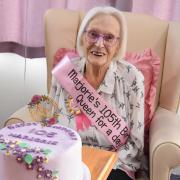 Marjorie Pinder turns 105 in Witnesham