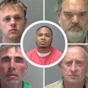 Some of the criminals jailed in Suffolk in February 2024