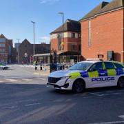 A man is in hospital with critical head injuries after being assaulted in Ipswich town centre