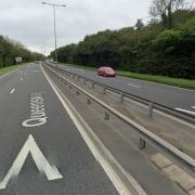 The A442 in Telford