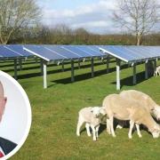 Suffolk County Council's Development and Regulation Committee approved plans for a solar farm in Great Blakenham