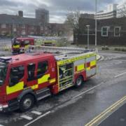 Firefighters are at the scene of an incident in Ipswich