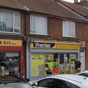 One of the shops Ely is alleged to have robbed is the Premier on Reynolds Road.