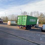 Fuel was stolen in a lorry park off the A14 at Rougham on Friday and Saturday night.