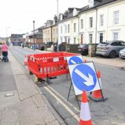 Part of High Street in Ipswich will remain cordoned off