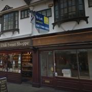 Mr Simms Olde Sweet Shoppe in Tavern Street has been put up for sale.