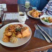 The Suffolk Punch's Sunday Roast is a good plateful