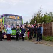 Residents are delighed at a new bus service which will connect Bramford and Sproughton with Ipswich. Image: B. Dickson
