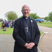 Bishop Martin Seeley at Trinity Park, home of the Suffolk Show