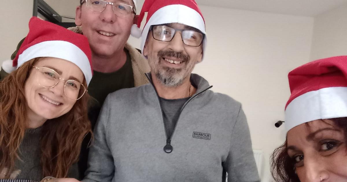 Charity spreads festive cheer as it serves Christmas dinners to rough sleepers