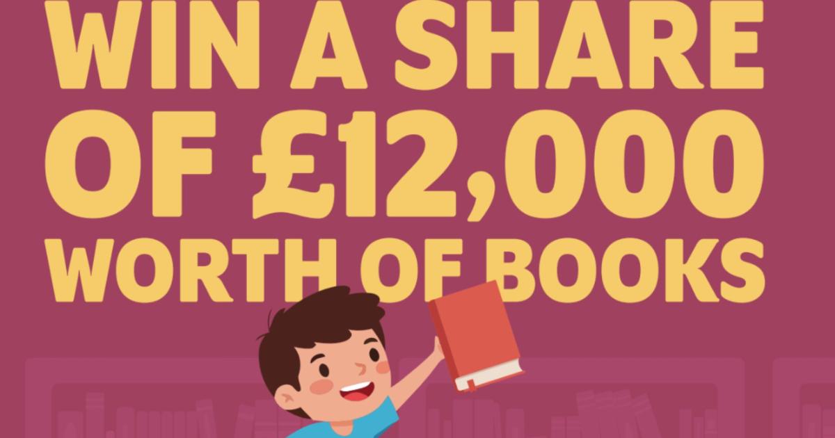 Fill your school’s library with books galore