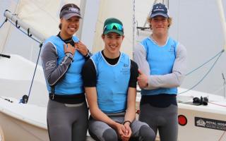The RYA Youth National Championships saw two current students finish first in both the male and female classes